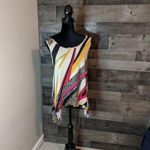 Robert Louis printed tank large New